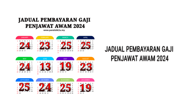 gaji kerajaan 2024