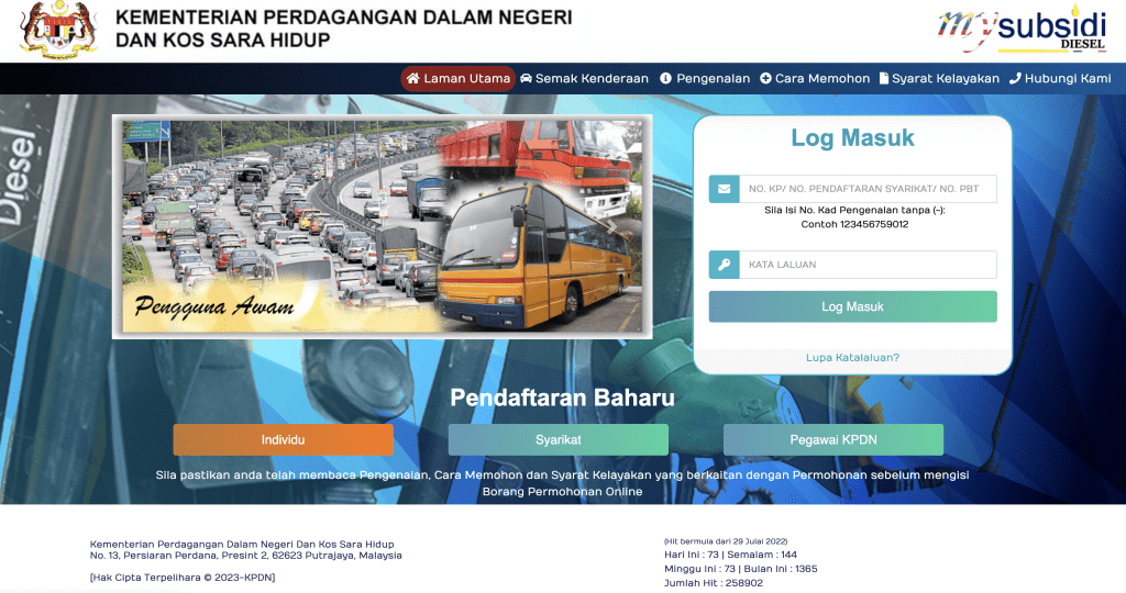 Cara Memohon Fleet Card Diesel (Diesel Bersubsidi)