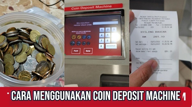 Cara Menggunakan Coin Deposit Machine