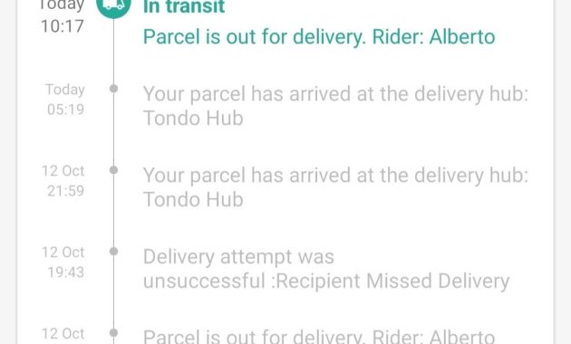 Berapa Lama Bungkusan Akan Sampai? Your Parcel is Out For Delivery