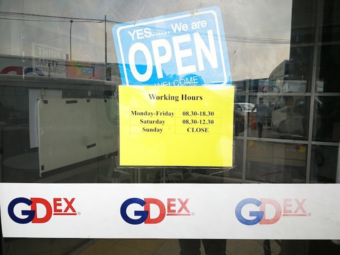 GDEX Ipoh Alamat, Waktu Operasi Dan No Telefon