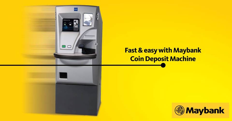 Lokasi Maybank Coin Deposit Machine Dan Cara Menggunakannya