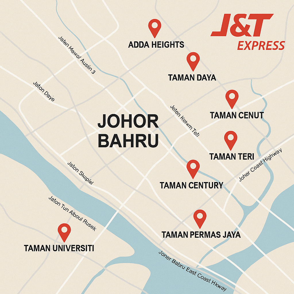 cawangan J&T Johor Bahru