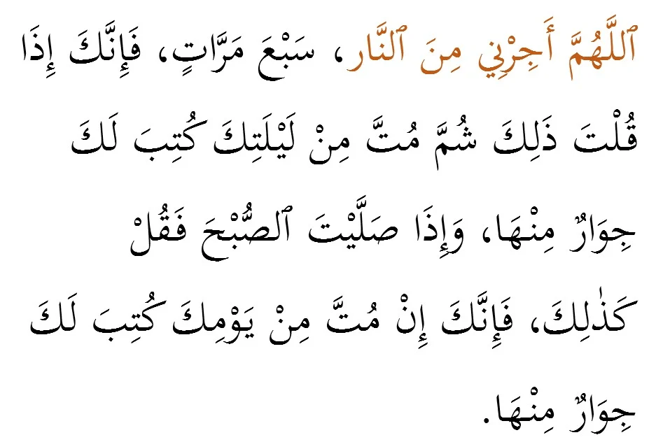doa habis solat
