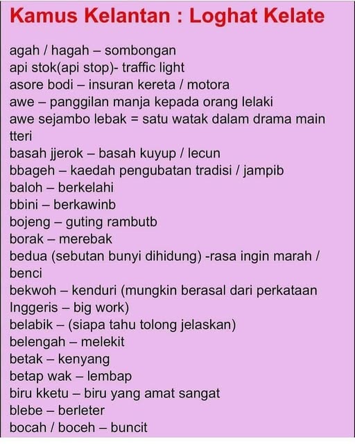 loghat kelantan